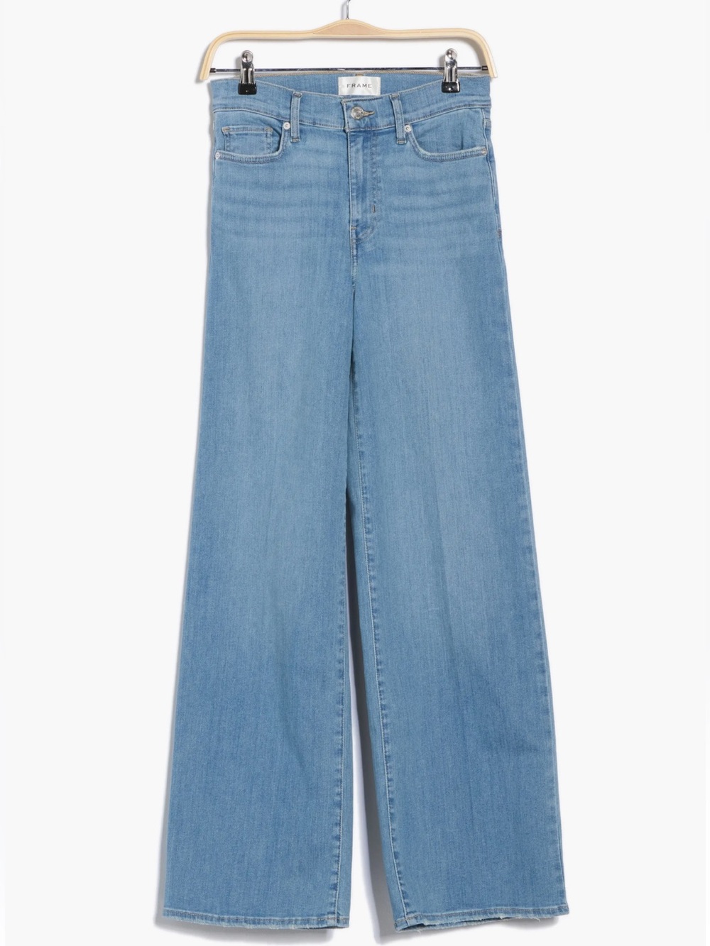 Frame Le Slim Palazzo High Waist Wide Leg Jeans, Integrity wash, size 26